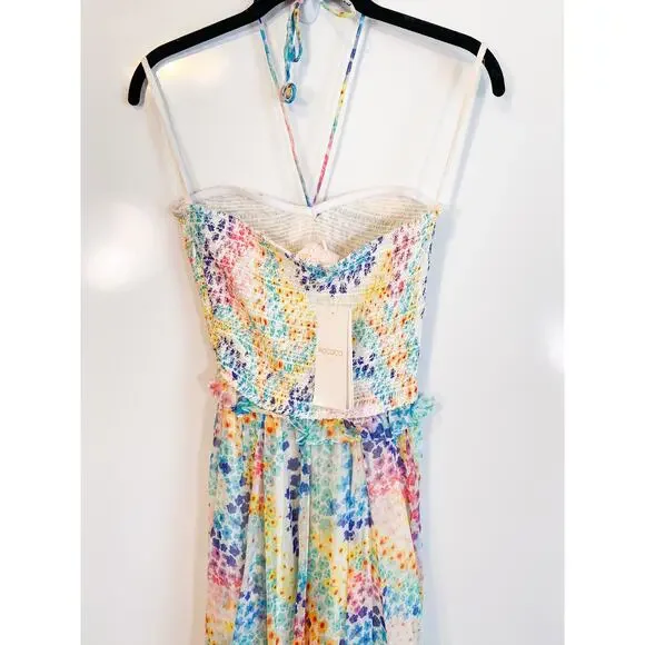 Rococo Sand NWT Okimi Multicolor Maxi Dress - Picture 7 of 10